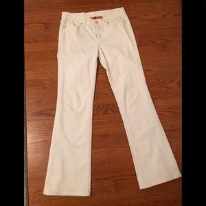 White four pocket jeans by Tory Burch